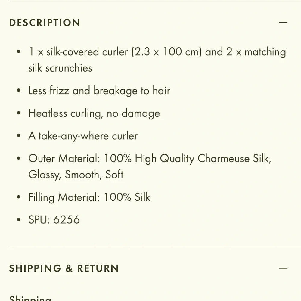 Lily Silk Heatless Silk Curling Headband And Scrunchie Set